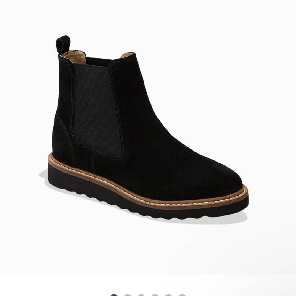 Jack Rogers Girls Coco Suede Chelsea Bootie